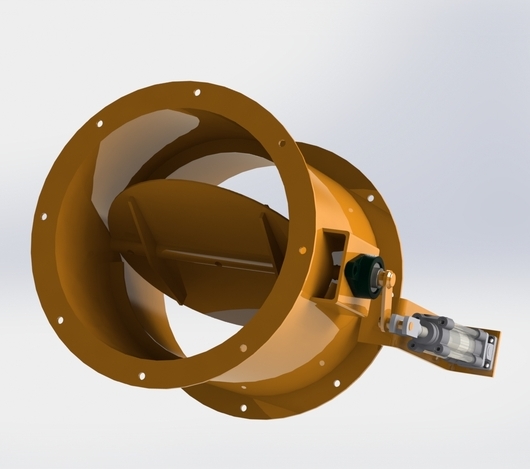 Blocos FP 3D:  Damper 350 mm (pneumático)