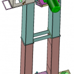 Blocos FP 3D:  Elevador de Canecas 3D