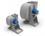 Blocos FP: Ventiladores Centrífugos Industriais 3D