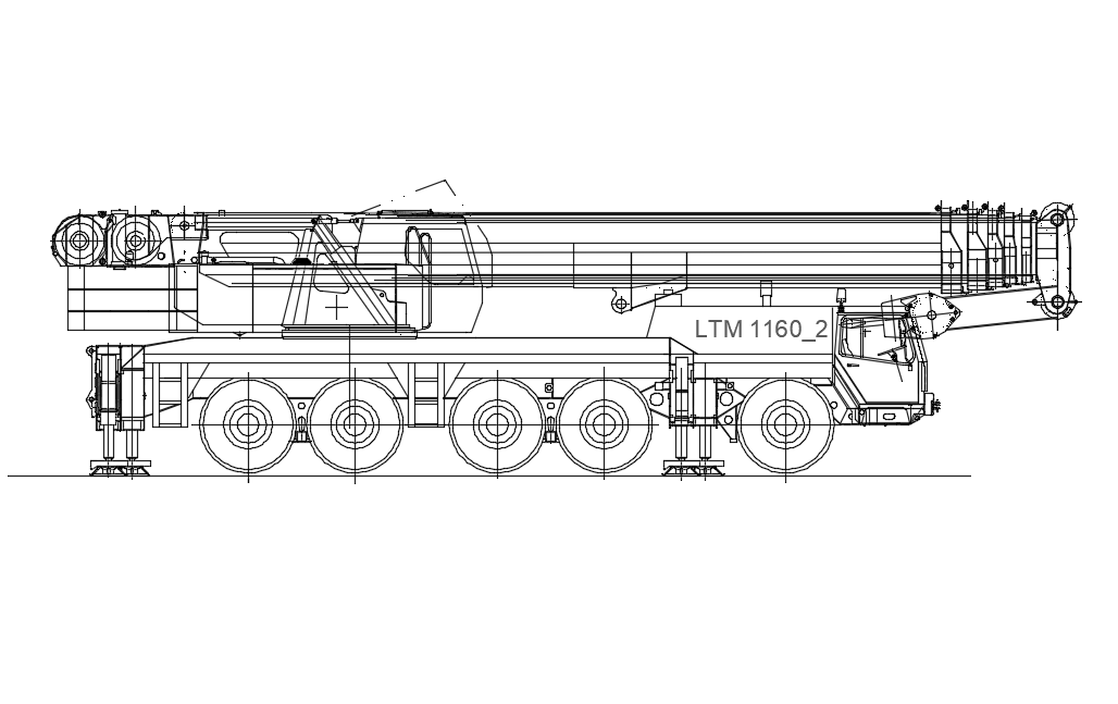 Blocos FP: Guindaste Liebherr LTM 1160