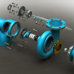 Blocos FP 3D:  Bomba Centrífuga 3D