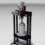 Blocos FP 3D:  Prensa Pneumática Semi-Automática