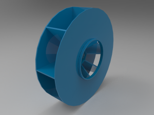 Blocos FP: Rotor ventilador centrífugo